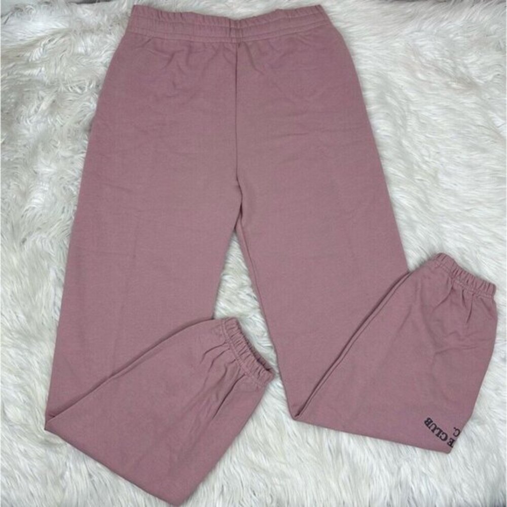 Mayfair NWT Purple S.L.C Self Love Club Athleisure Jogger Sweatpants M-L/W29/L30